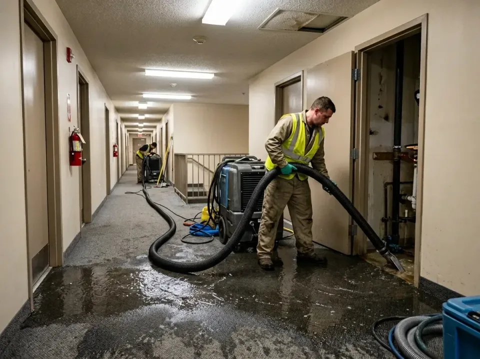 multi-unit-apartment-hallway-f-005 — frequently asked questions, Emergency Burst Pipe Water Extraction & Removal in Saginaw,…